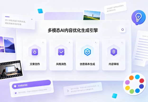 博罗县AI智能内容优化创新 多模态生成技术丰富数字内容创作生态