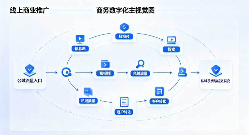 博罗县线上商业推广怎么做？全域流量闭环搭建与低成本转化实战指南